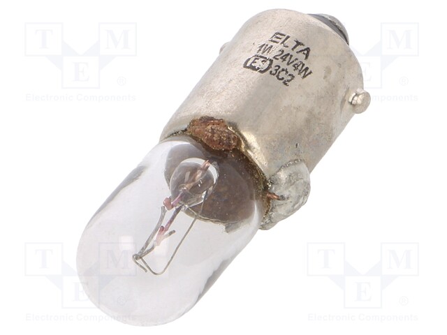 Filament lamp: automotive; BA9S; 24V; 4W; VISIONPRO; T4W