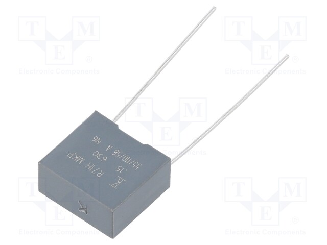 Capacitor: polypropylene; 150nF; 10mm; ±10%; 13x11x5mm; -40÷110°C