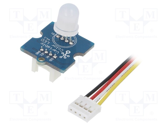 Module: LED; Grove Interface (4-wire); 3.3÷5VDC; 20x20x30mm