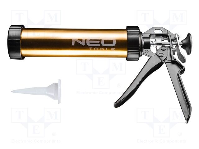 Caulking gun; for silicones; aluminium,steel