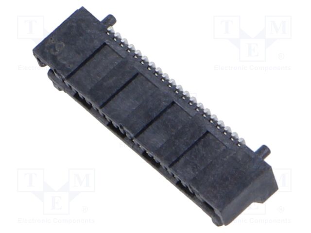 Connector: PCB to PCB; hermaphrodite; PIN: 40; 0.5mm; LSS; SMT; 1.7A