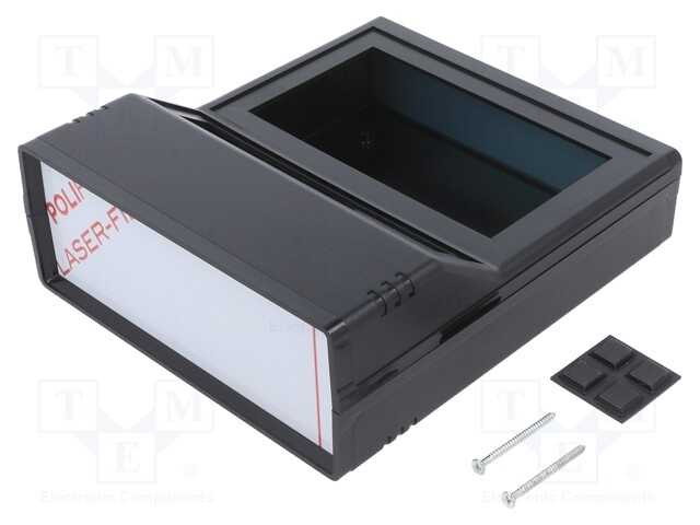 Enclosure: desktop; CAB PULPIT; X: 154mm; Y: 173mm; Z: 61mm; ABS