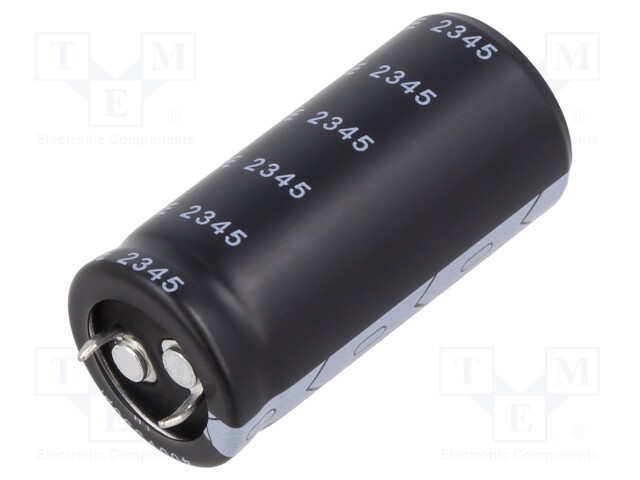 Capacitor: electrolytic; SNAP-IN; 330uF; 400VDC; Ø35x50mm; ±20%