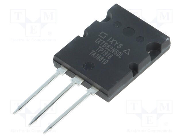 Transistor: N-MOSFET; unipolar; 500V; 62A; 800W; PLUS264™; 500ns