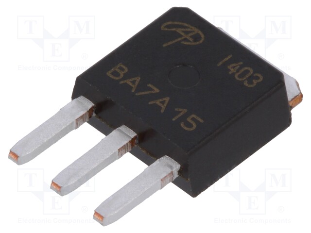 Transistor: P-MOSFET; unipolar; -30V; -55A; 45W; TO251A