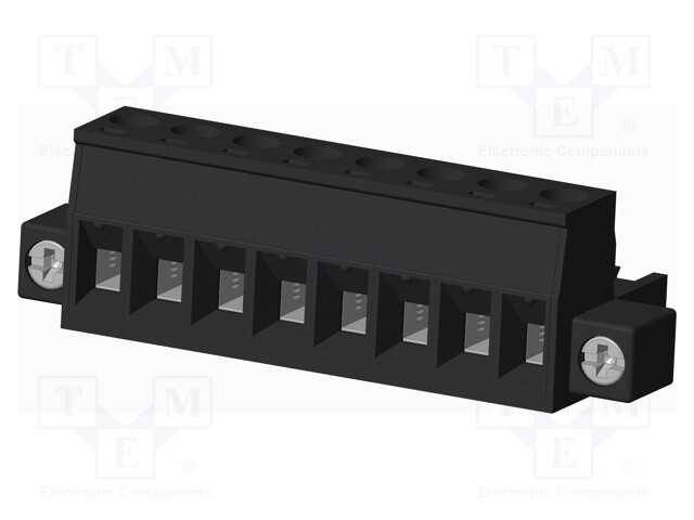 Connector: pluggable terminal block; plug; female; straight; 300V