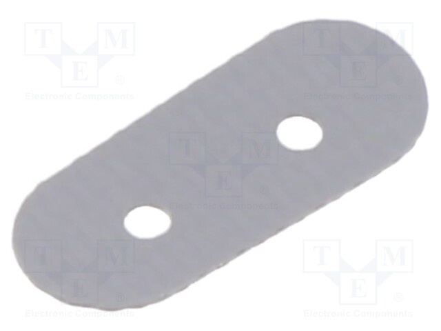 Heat transfer pad: silicone; Thk: 0.18mm; 900mW/mK; -60÷200°C; 5kV