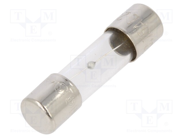 Fuse: fuse; 3.15A; 250VAC; glass; 20x5.2mm; brass; bulk