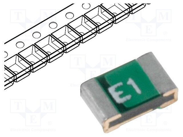 Fuse: PTC polymer; 100mA; Case: 0805