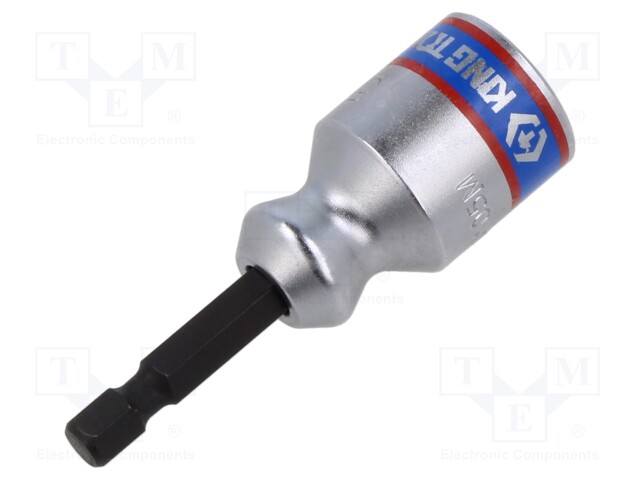 Wrench; for threaded rods,socket spanner; 1/4" (E6,3mm); 66mm