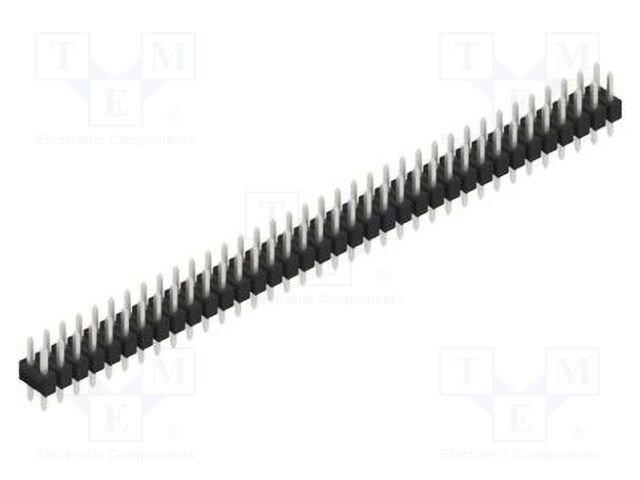 Connector: pin strips; pin header; male; PIN: 72; 2.54mm; THT; 2x36