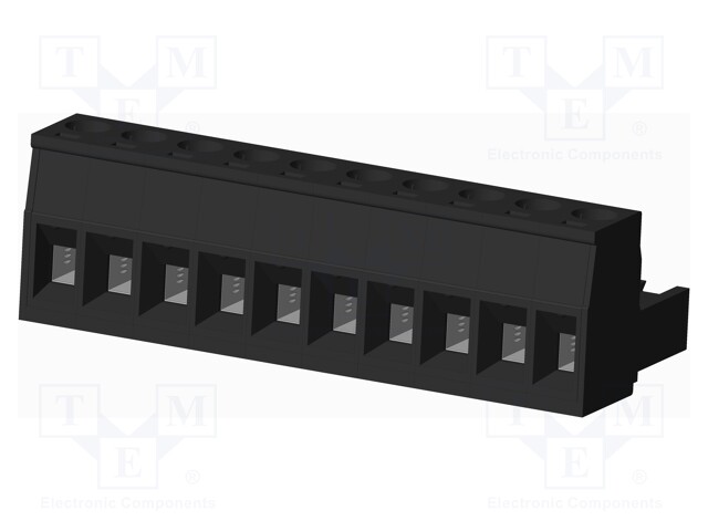 Connector: pluggable terminal block; plug; female; straight; 5mm