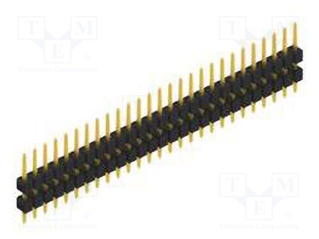 Connector: pin strips; pin header; male; PIN: 27; 2.54mm; THT; 1x27
