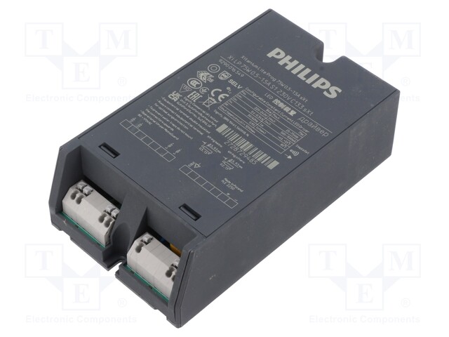 Power supply: switched-mode; LED; 75W; 25÷75VDC; 500÷1500mA; IP20