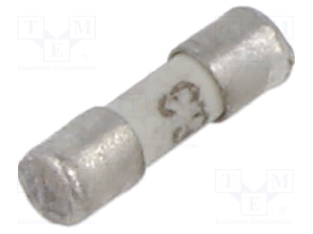 Fuse: fuse; time-lag; 6.3A; 125VAC; 125VDC; ceramic,cylindrical