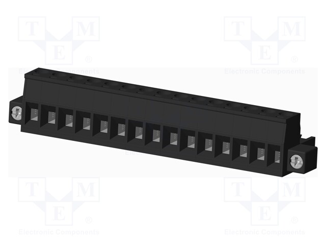 Connector: pluggable terminal block; plug; female; straight; 5mm