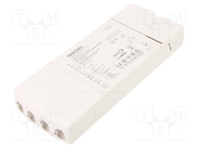 Power supply: switched-mode; LED; 60W; 34÷54VDC; 900÷1750mA; IP20
