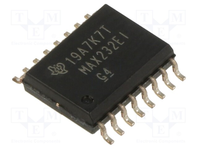 IC: interface; transceiver; full duplex,RS232; 250kbps; SO16-W