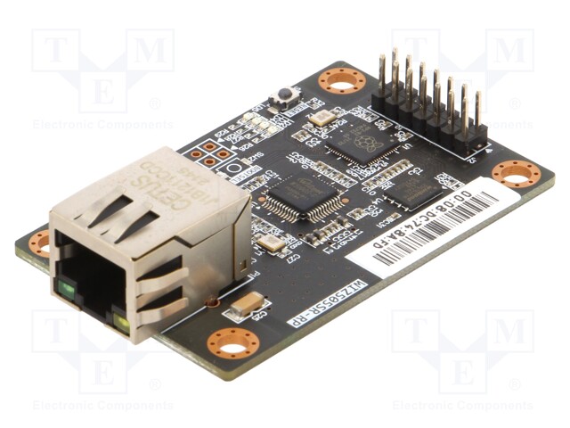 Module: Ethernet; Comp: RP2040; Cortex M0+; 3.3VDC; 40x66.5x15mm