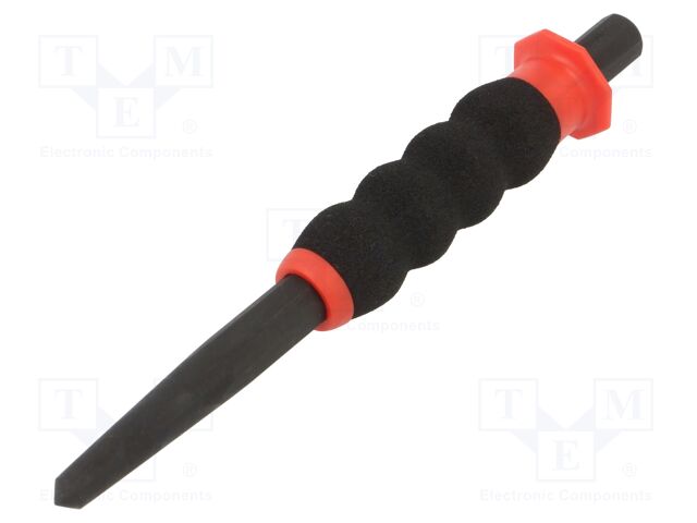 Centre punch; with holder