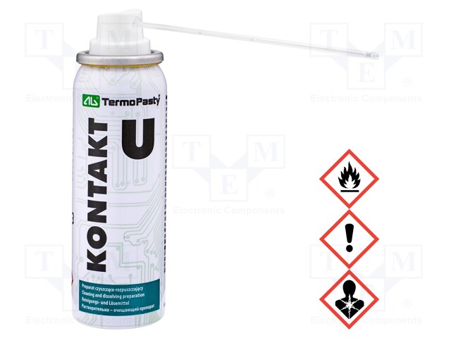 Cleaning agent; KONTAKT U; 60ml; spray; can