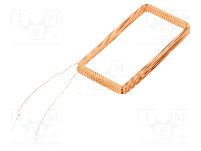 RFID antenna; 125kHz; Body dim: 24x44x3mm; Usable dim: 20x40x3mm