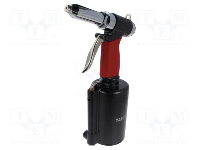 Riveting press; pneumatic