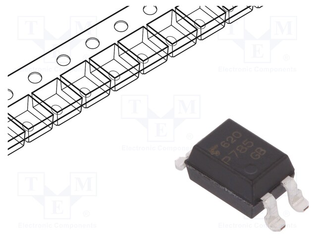 Optocoupler; THT; Channels: 1; Out: transistor; Uinsul: 5kV; Uce: 80V