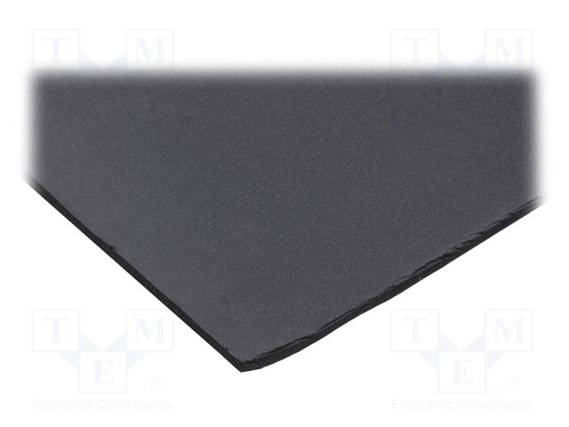Damping mat; Mat: polyetylene; 600x500x10mm; self-adhesive