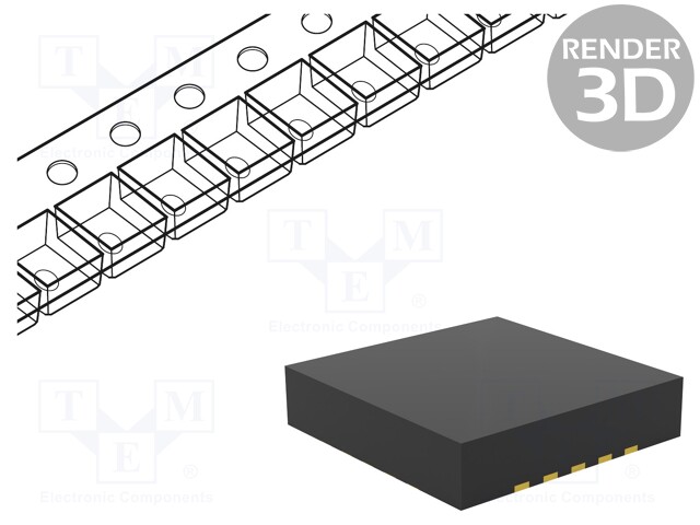 Diode: TVS array; 3.5V; 25A; 450W; unidirectional; SLP2626P10; Ch: 4