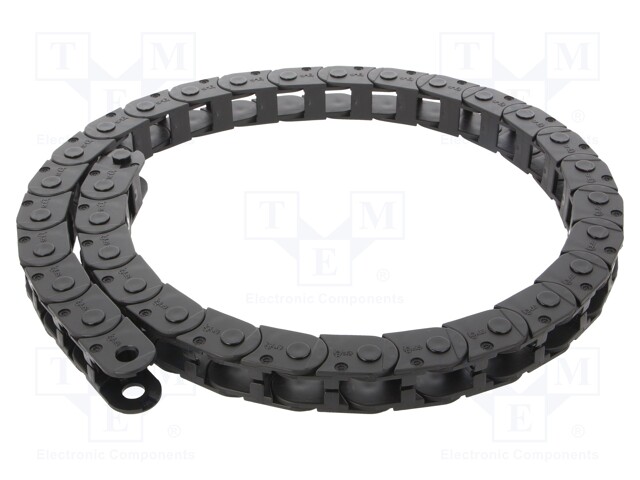 Cable chain; Series: E14; Bend.rad: 125mm; L: 1006mm