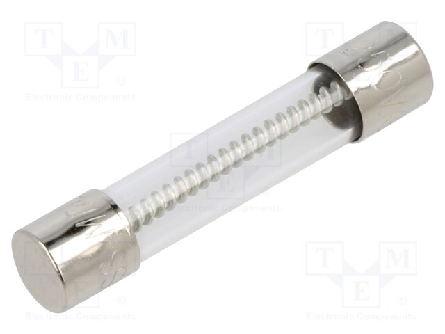 Fuse: fuse; time-lag; 7A; 250VAC; cylindrical,glass; 6.3x32mm; MDL