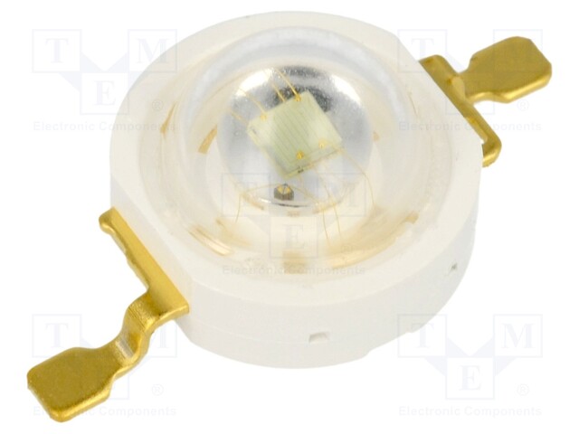 Power LED; EMITER; blue; Pmax: 1W; 455-475nm; 23.5÷30.6lm; 130°