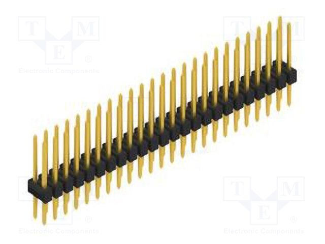 Connector: pin strips; pin header; male; PIN: 48; 2.54mm; THT; 2x24