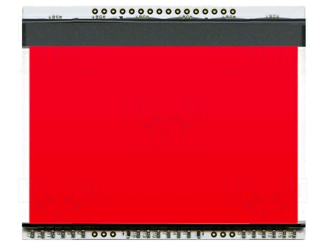 Backlight; Application: EADOGXL160; LED; 78x64x3.8mm; red