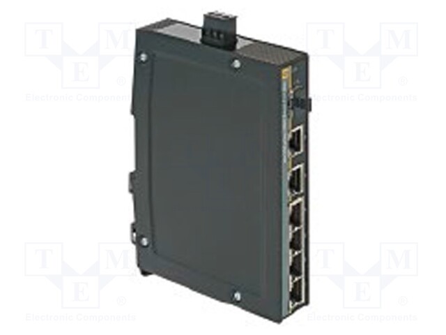 Industrial module: switch Ethernet; unmanaged; 9÷60VDC; RJ45,SC