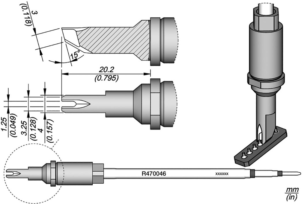 Tip; special; 1.25mm
