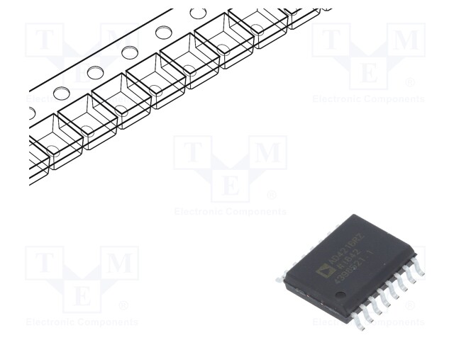 D/A converter; 16bit; Channels: 1; 2.95÷5.05V; SO16