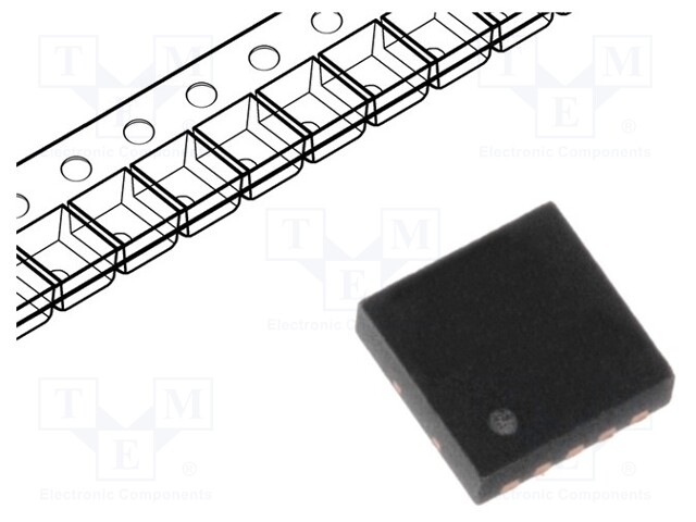 AVR microcontroller; EEPROM: 64B; SRAM: 64B; Flash: 1kB; VDFN10