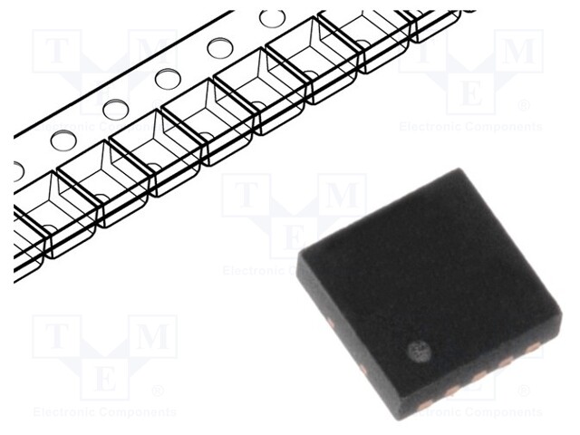 Temperature converter; digital; -40÷125°C; 3.3÷3.6V; SMD; VDFN10