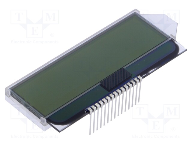 Display: LCD; alphanumeric; FSTN Positive; 16x2/2x16; 76x28.7x6mm