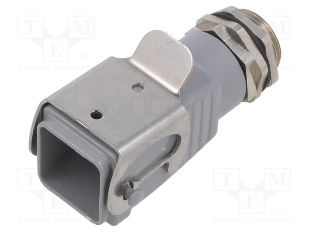 Enclosure: for rectangular connectors; size 1; for cable; M20