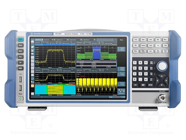 Spectrum analyzer; In.imp: 50Ω; 0.005÷3000MHz; GPIB,LAN,USB; 6kg