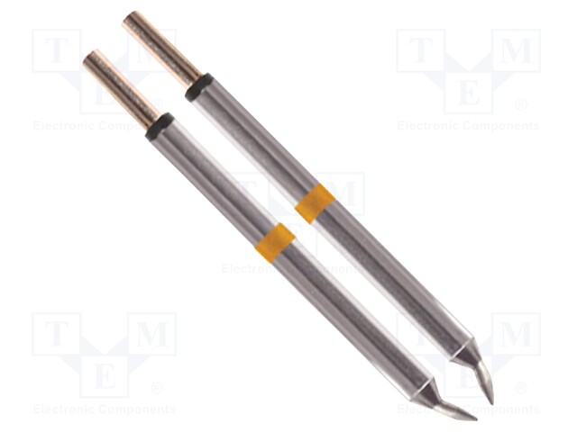 Tip; bent chisel; 1mm; 350÷398°C; for TZ-KIT-1 hot tweezers