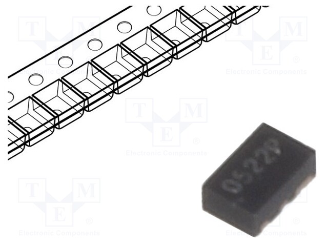 Diode: diode networks; 8V; 5A; unidirectional; 150W; SLP1610P4