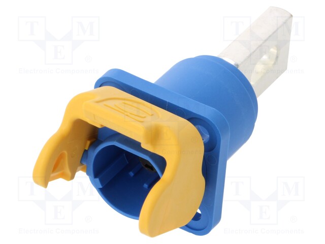 Socket; DC supply; Han® S,Han® S 120; male; PIN: 1; swivel; screw