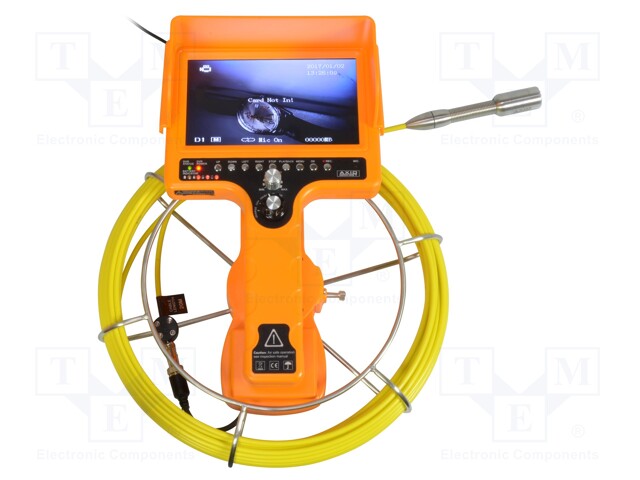 Inspection camera; Display: LCD 7"; Cam.res: 720x480; Len: 20m