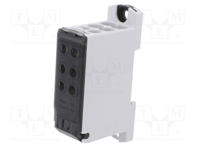 Splice terminal: distribution block; OJL; ways: 1; terminals: 8