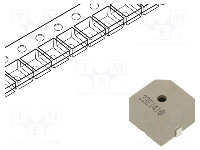 Sound transducer: electromagnetic alarm; freson: 2.4kHz; 20mA