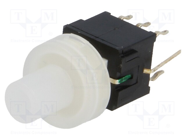 Switch: keypad; Pos: 2; DPDT; 0.1A/30VDC; colourless; Illumin: LED